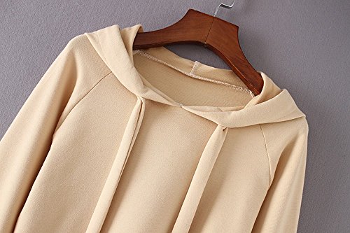 Pull au printemps et en été de couleur unie avec coupe ample lâche - 3