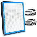 AUTOKAY Cabin Air Filter With Activated Carbon Fits for Ford Expedition F-150 Lightning F-250 F-350