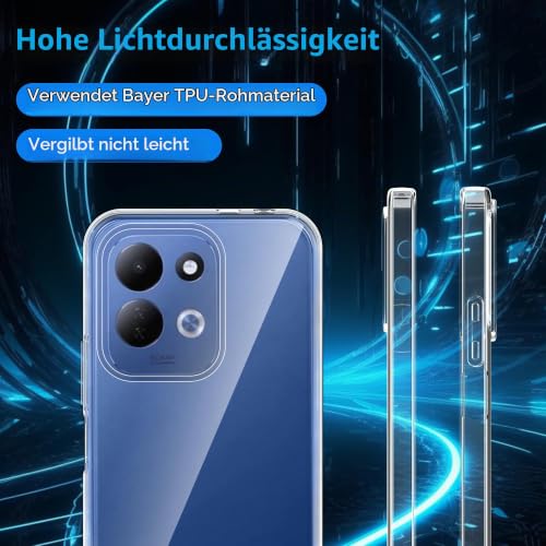 FDHYFGDY Hülle für Xiaomi Redmi 17 4G/5G Schutzhülle + 1x Schutzfolie – Ansicht 3