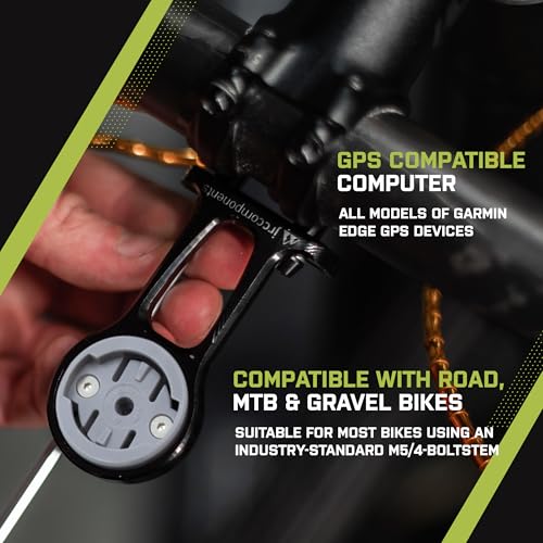 JRC Components Stem Out Front Mount - Compatible with Wahoo - Black by JRC Components - Image 5