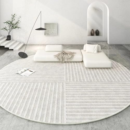 Tapis de salon moderne antidérapant avec de belles rayures graphiques