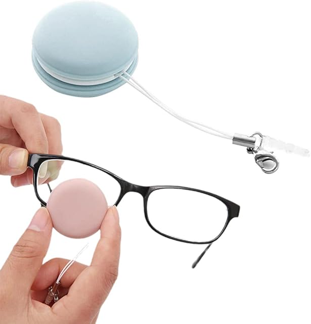 Phone Screen Cleaners,Creative Cellphone Cleaning Wipes Brush Decorative Bag Pendant,Candy Color Cleaning Cloth,Mobile Phone Screen Lens Glasses Wipe Cleaners for TV Monitors Glass Lens