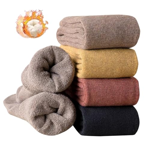 Chaussettes hautes genou femme marron Imily Bela 7Y125 I