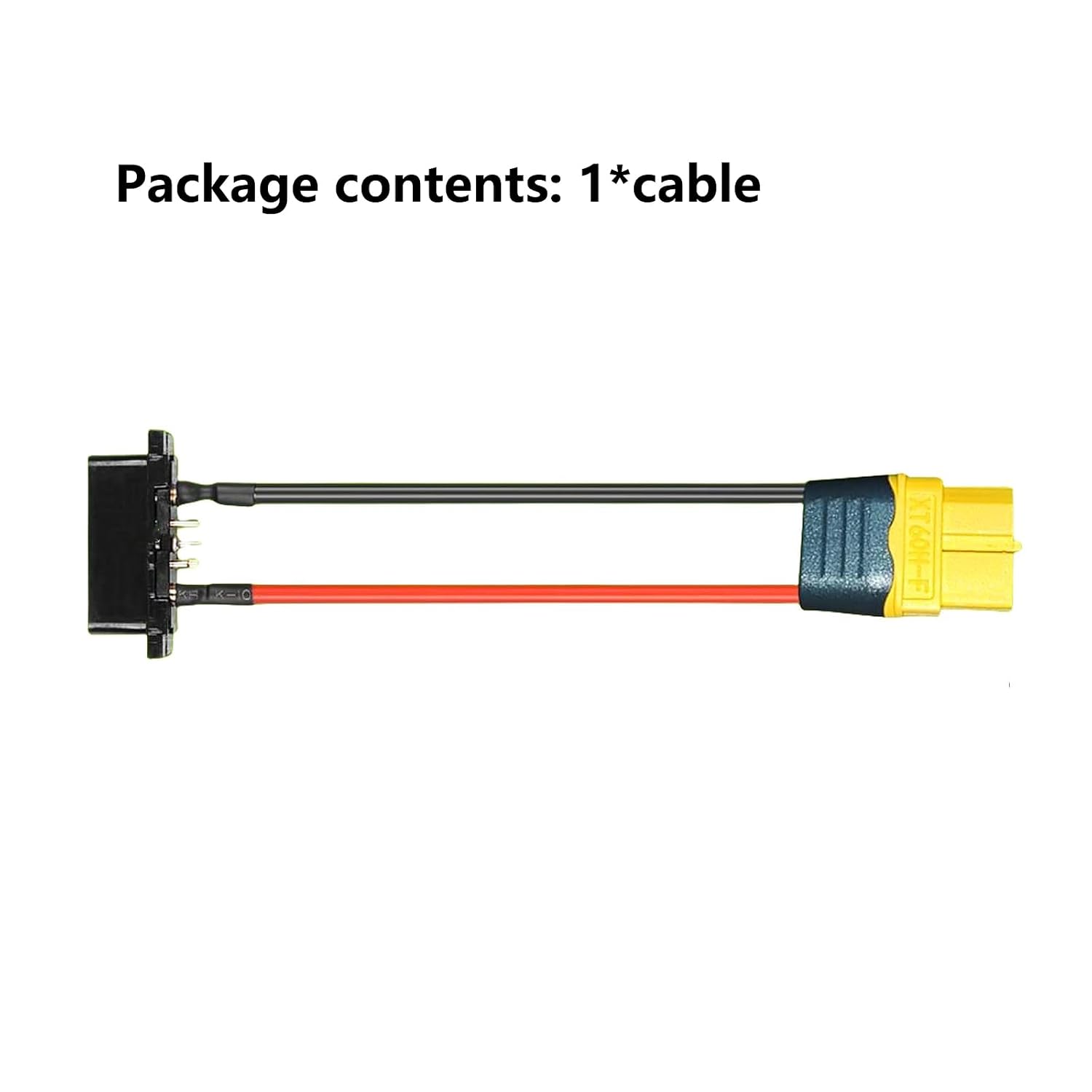5Pin Male Female Ebike Battery Discharge Connector to XT60H-F14AWG Interface Line Cable Plug for Hailong Battery Plug Parts (5Pin Male,XT60 Female) image 3