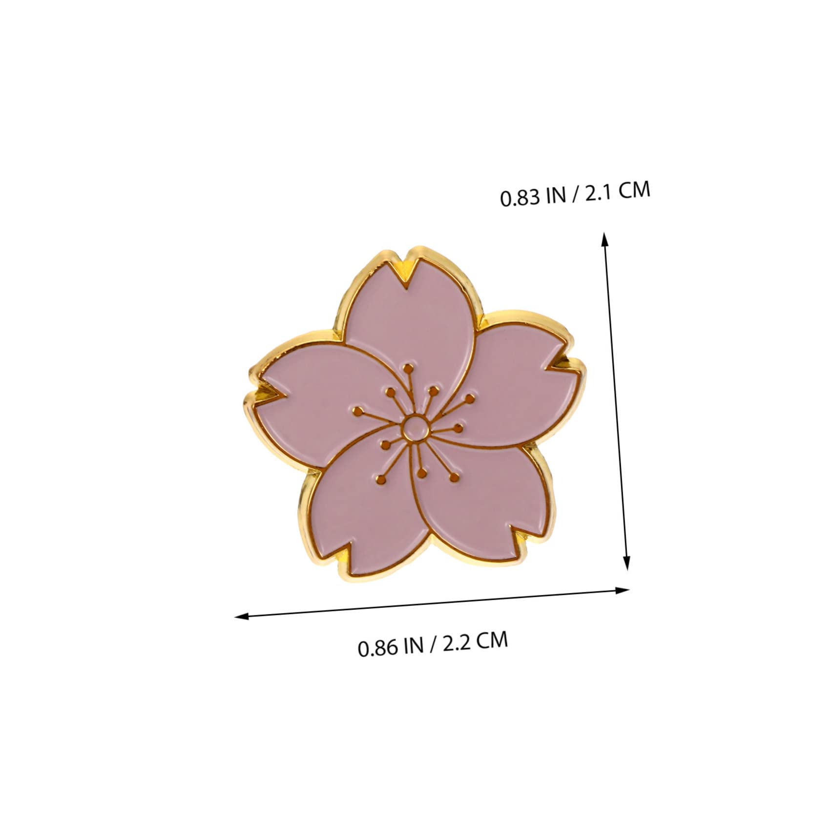 Amazon.com: WESIEVYA 2pcs Cherry Blossom Brooches Japanese Style