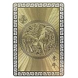 未年 大日如来 干支 お守り本尊 護符 梵字カード ゴールドカード ミニ サイズ 金運アップ お守り 開運 アイテム (未)