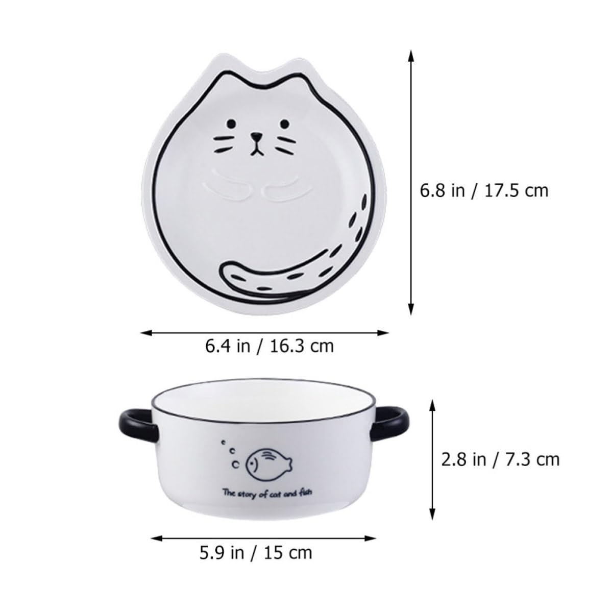 SECFOU Tazón de Ramen Cerámico 1 Juego 800ml Apto para Microondas | Resistente al Calor Desgaste, Uso en Lavavajillas, para Fideos Instantáneos y Sopa