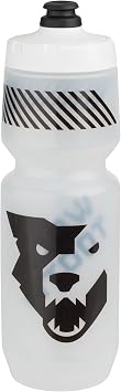Wolf Tooth Purist Water Bottle 26oz - BPA-Free, Clear MoFlo Valve, Leak-Proof & Easy-Open, Oversized Cycling Hydration Bottle, USA-Made, Compatible with Morse Cage, Cycling Gear for Road & Mou