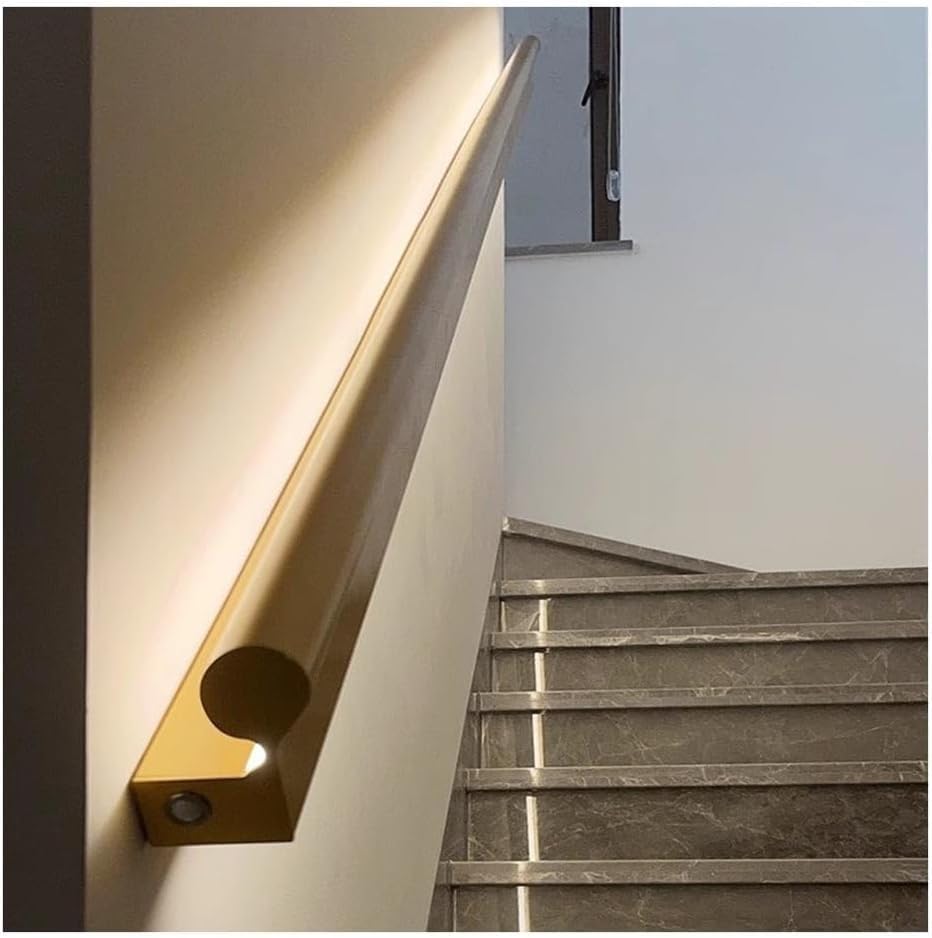 Rambarde d'escalier lumineuse à LED pour illuminer les couloirs sombres de villa