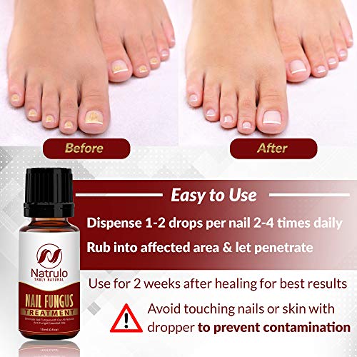 image for Natrulo Nail & Toenail Repair - Natural Nail Balm with Tea Tree Oil - 
