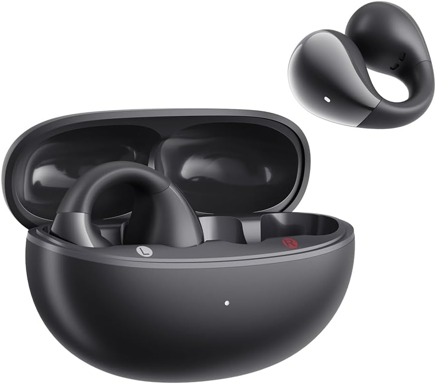 QCY Crossky C30 Headphones Open Bluetooth 5.4, Clear Sound,ENC, Dual Connection, Waterproof IPX5, Comfortable Fitting, Stable Sports Wireless Earphone