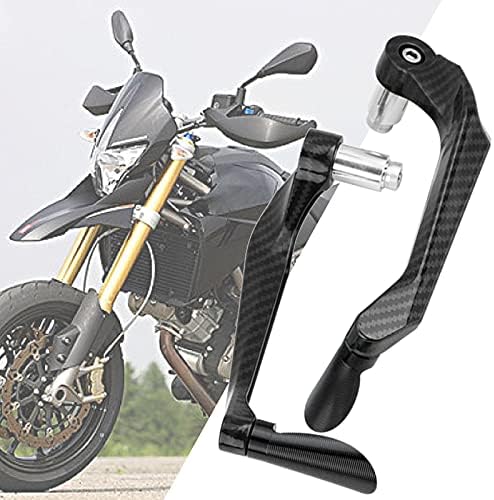 Motorcycle Brake Clutch Protect Lever Guard Handlebar Protector Hand Guard for Motorcycle, Motorbike, Scooters, Electric Cars, Mountain Bikes (Black)
