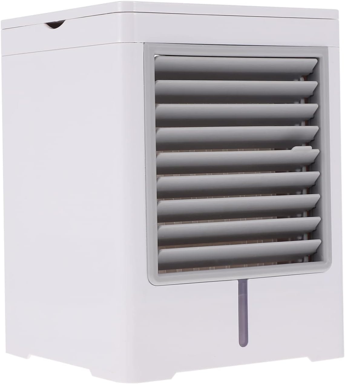 Unomor 1set Mini Portable Cooling Fan Usb Desktop Air Conditioner Three-level Modes for Home Office Travel Convenient Easy to Use