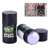 Tattoo Transfer Creme Gel, Sicher und Lang Anhaltend Tattoo Balsam für Body Art Makeup Professionelle Tattoo Transfer Seife Schablone Tattoo Supplies Zubehör für Tattoo-Künstler (40g)