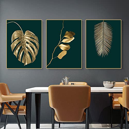 Toile Plante Abstraite 50x70 : Réveillez Vos Murs Vides