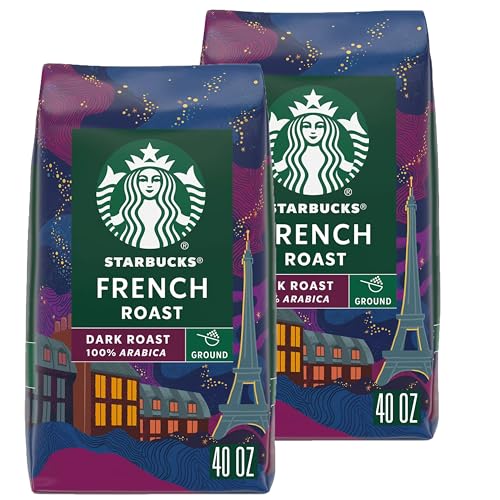 Image of Starbucks French Roast Ground Coffee, 5 Pounds