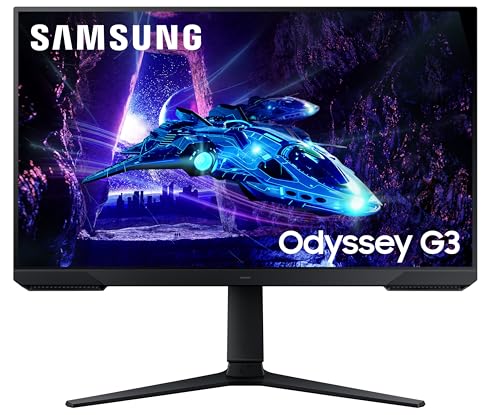 Samsung Odyssey G3 Gaming Monitor 27 Inch (68.5 cm), FHD 1920 X 1...