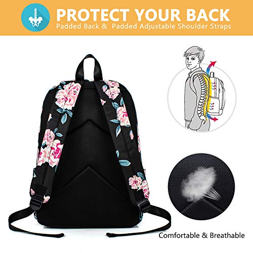 Leaper Travel Backpack for Women Girls Water Resistant Backpack for School Laptop Backpack Kids Backpack Kawaii Bookbag3