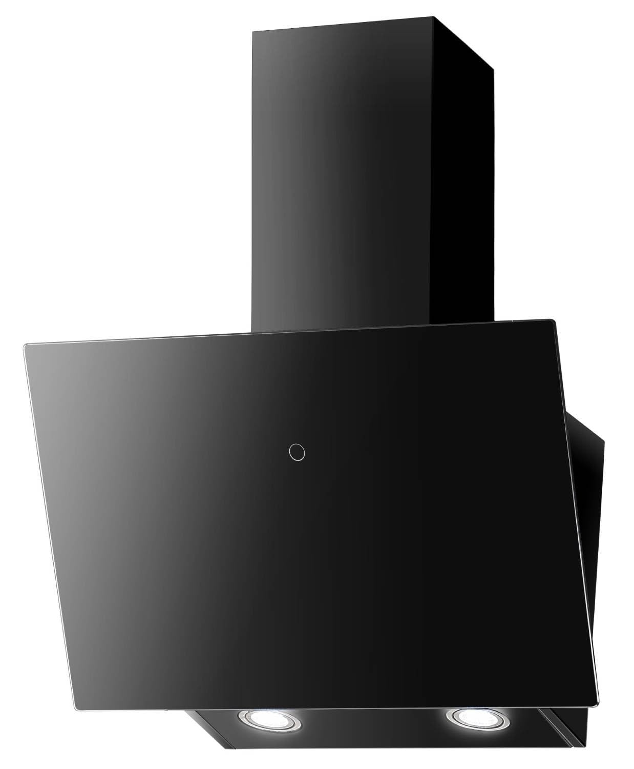 FABER - Campana decorativa de pared VRT 600, color negro, ancho 60 cm, 580 m3/h