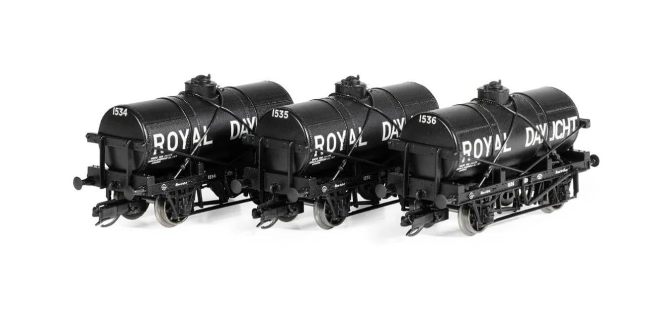 Hornby TT6046 Royal Daylight 12T Tank Wagon Triple Pack 1534-1535-1536