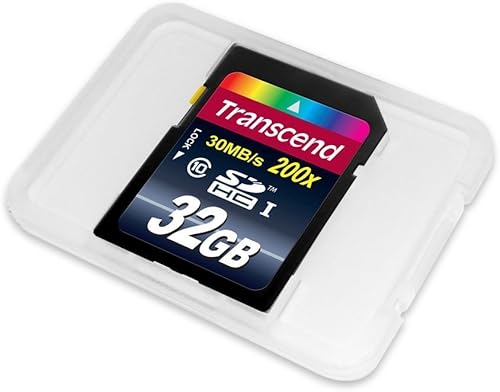 Transcend clase 10 tarjeta de memoria flash SDHC de 8 GB, Azul