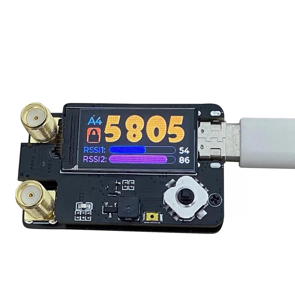 Module Récepteur 4.9G 5.8G 6.1G Plus avec Double Antenne pour Les Lunettes FPV/Fatshark/ V1 V2