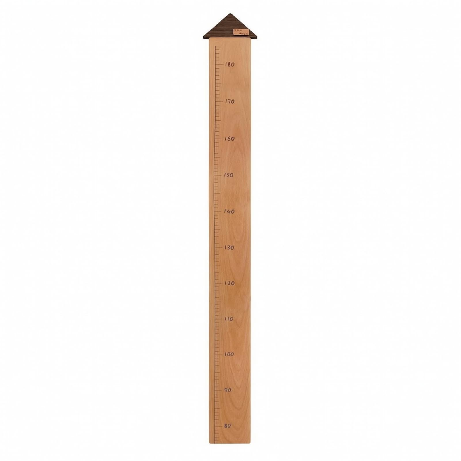 Righello Altezza Bambini Righello Crescita Statimetro Bambini Misuratore Altezza Parete a Forma di Casetta in Legno con, style to 1
