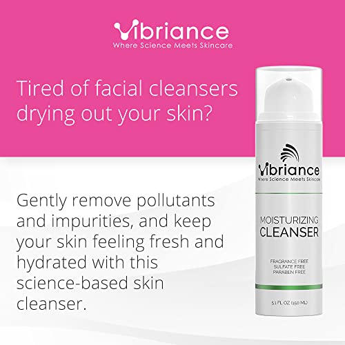 Vibriance Ultra-Gentle Face Moisturizing And Refreshing Cleanser, Impurity And Makeup Remover | Sulfate-Free, Paraben-Free | 5.1 Fl Oz (150 Ml) #TOP1