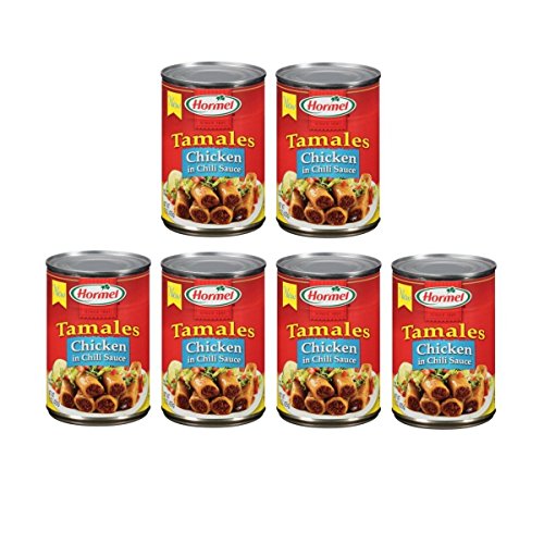 Hormel Chicken Tamales in Chili Sauce, 15 oz. (Pack of