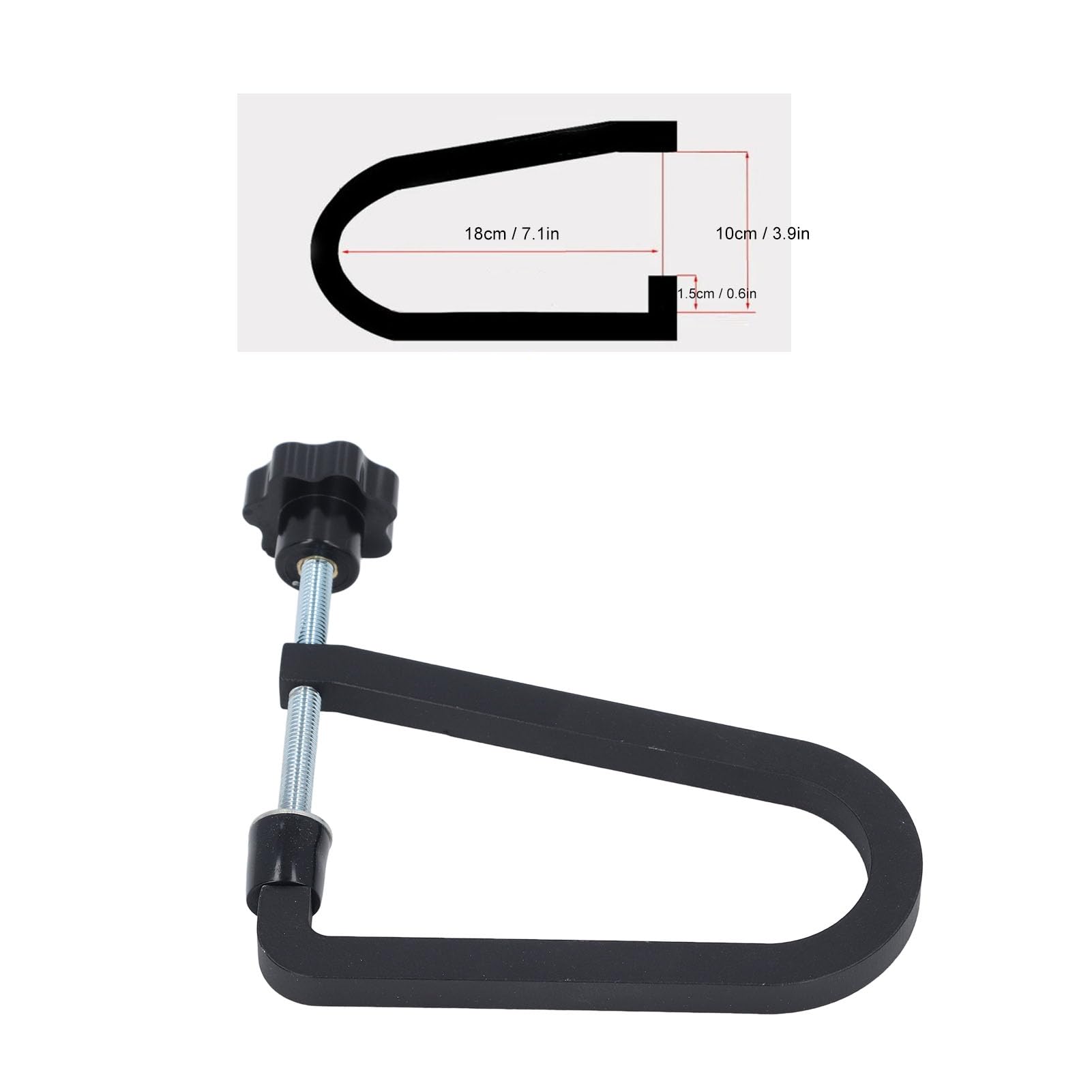 Abrazadera de Puente de Guitarra Acústica en Forma de U, Placa de Cuerda de Puente, Abrazadera de Fijación, Herramienta de Mantenimiento de Reparación, Dispositivos Luthier (R259