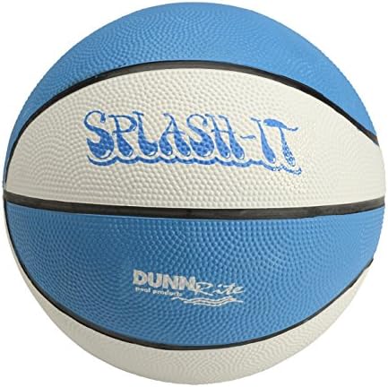 Dunnrite 8" Diameter Pool/Water Basketball (Blue)