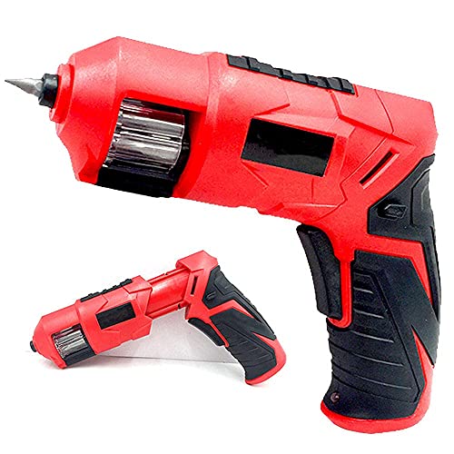 QHYXT Akku-Bohrschrauber, Akku-Bohrschrauber, Akku-Schrauber mit Vorwärts-Die Maschine ist mit Gummi überzogen und liegt bequem in der Hand/mit Lithium-Batterie-Schutzplatte – Bild 6