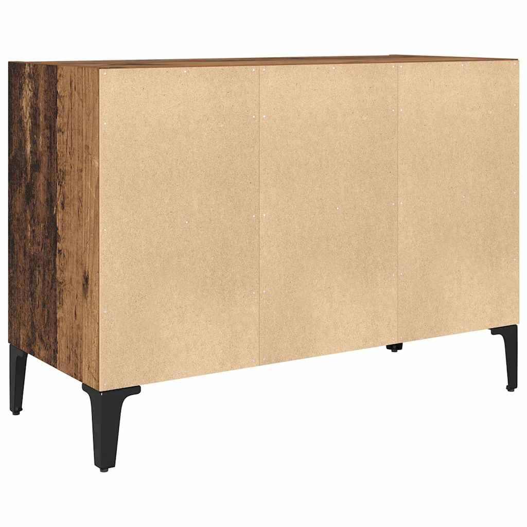 TV-Schrankset Braun 69,5x30x50 cm, robuster Holzwerkstoff, wandmontiert, mit Regalen, für Wohnzimmer, Media Center, platzsparend