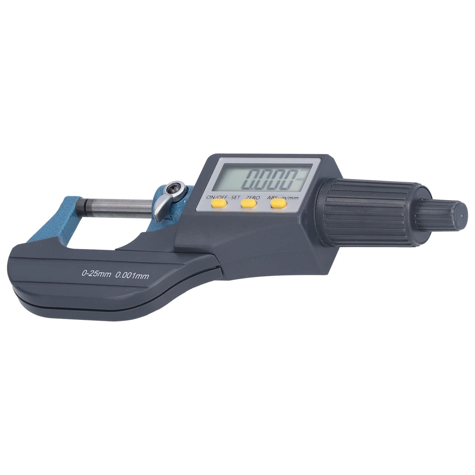 Digitales Mikrometer Zur Präzisen Dickenmessung mit Einer Auflösung von 0,00005 Zoll für Profis, Bereich 0–25 Mm