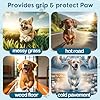 Dog Paw Portector, Anti-Slip for Senior Dogs, Protector for Hot Pavement, Traction Control Paw Stickers with Strong Traction, Prevent Slipping On Hardwood Floors (L -1.7''×2.0'', 5sets 20pcs)