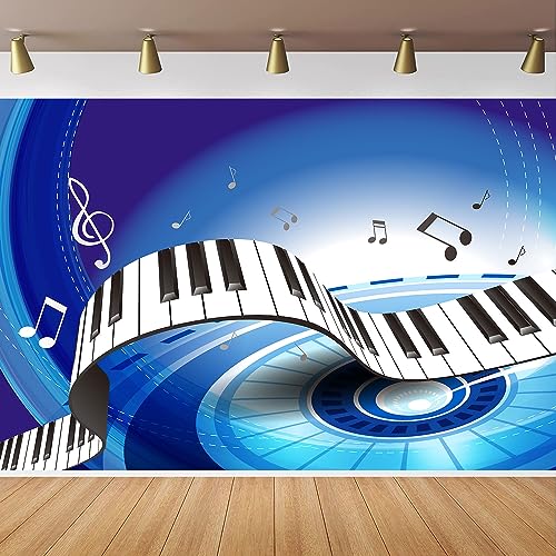 Fondo Fotográfico MEETSIOY 8x6ft para Decoración Musical miniatura 4