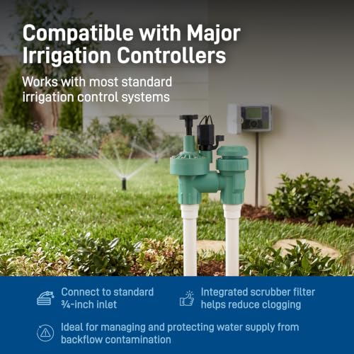 1-Pack Orbit 57623 3/4" FPT 100 Series Anti-Siphon Automatic Sprinkler Valve with Flow Control - image 8