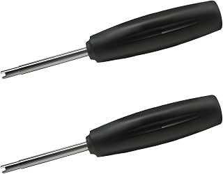 Llave de núcleos de grifo de neumático ABS con función de expulsión de aire integrada herramienta de extracción de vástagos de grifo de neumático fuerte para herramienta de momento ABS de
