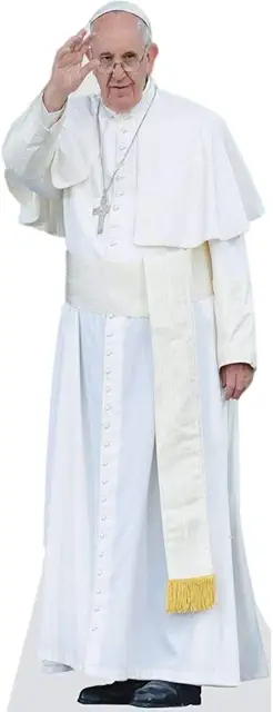 Sagoma Mini di Papa Francesco - Album Figurine Celebrity Cutouts