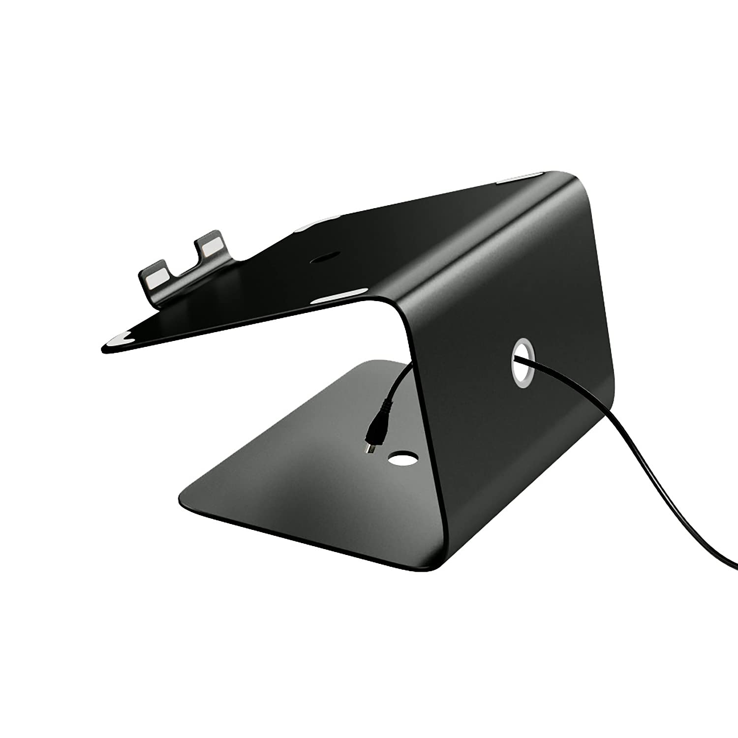 Slabo Support Notebook Support PC Portable pour MacBook/MacBook Air/MacBook Pro/Notebooks Aluminium - Noir