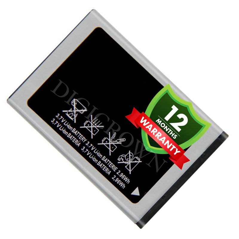 Image of Original AB463446BN Battery Compatible for Samsung Guru X200 GT-E1200Y C512 X208 1258 1250 S3030 E3100 S5150 X210 X160 S208 F519 - (800mAh) - 1 Year Warranty DF7