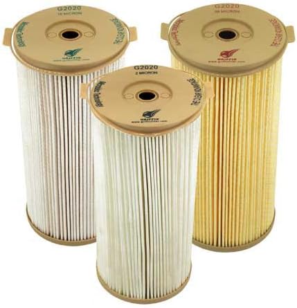 Griffin GTB68-30 Turbine Series 30 Micron Replacement Elements - Case of 12 Elements