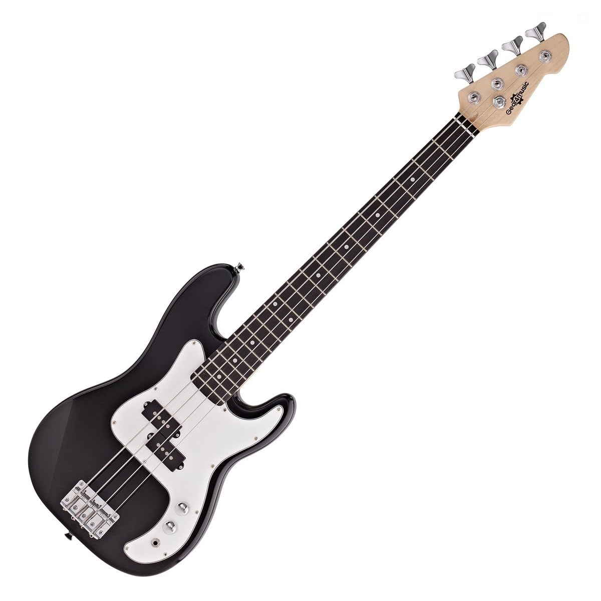 LA Bajo Tamaño 3/4 Gear4music, Negro
