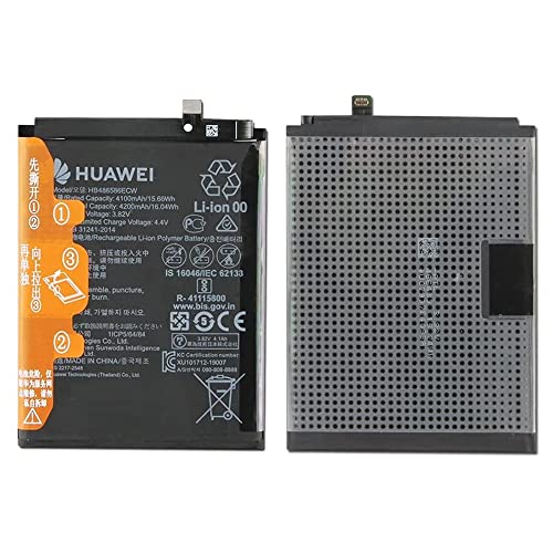 Batería original compatible con Huawei P40 Lite/Mate 30 HB486586ECW 4200 mAh