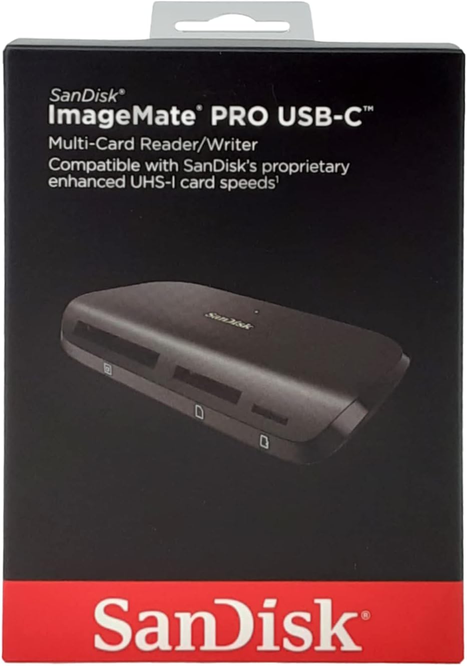 SanDisk ImageMate® PRO USB-C™ Multi-Card Reader for Compact Flash, SD UHS I, SD UHS II, microSD