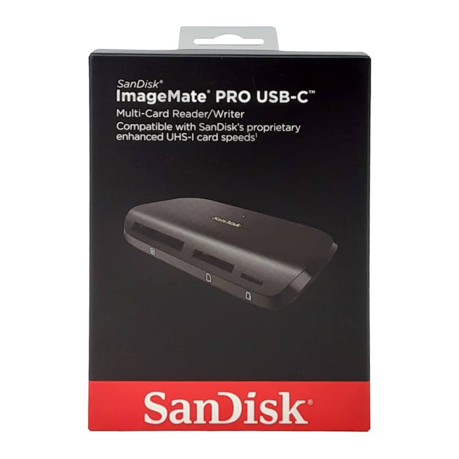 Amazon.com: SanDisk ImageMate PRO USB-C Reader/Writer - SDDR