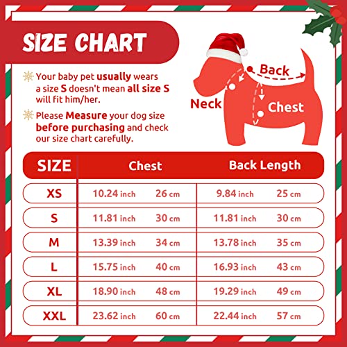 ABRRLO Dog Christmas Jumpers V neck Grey Puppy Cat Sweaters Cute Polar Bear Knitted Pet Clothes Xmas Costume Apparel for Small Medium Large Dogs(White Bear,L) - Image 4