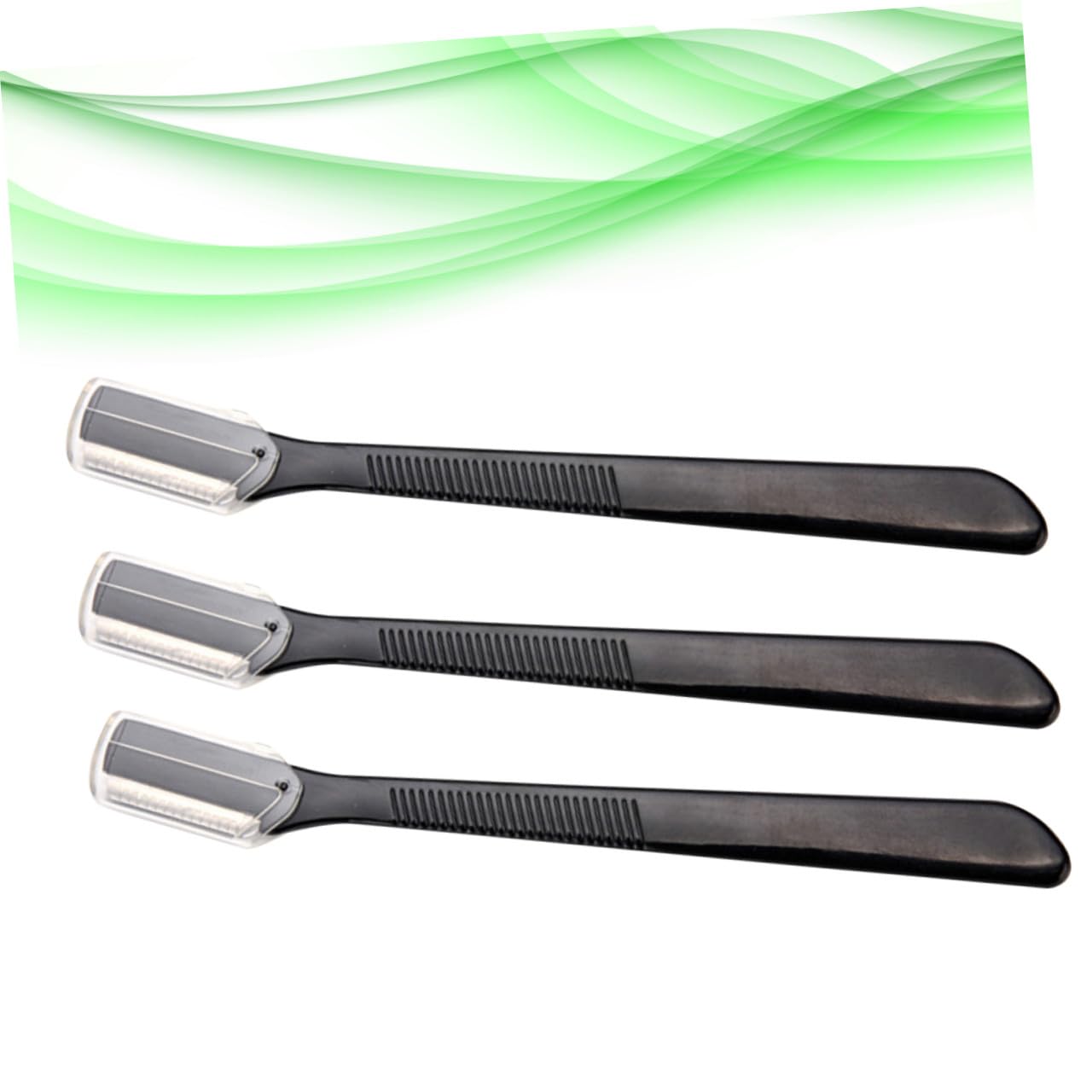 FRCOLOR 3 Sätze Praktischer Augenbrauentrimmer Gesicht Bausatz Werkzeug Make-up-zubehör Augenbrauen Rasierer Black 12 Stücke * 3