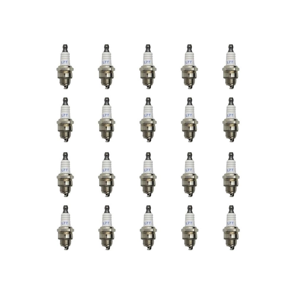 20 bujías compatibles con motosierras 017, 018, 021, 023, 024, 025, 026, MS 170, 180, 190, 200T, 260, 261, 270, 280, TS 400, 460, 360, 350, 510 y 760.