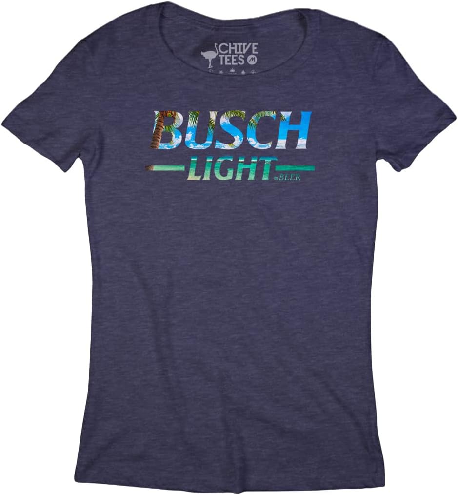 theCHIVE Busch Light Beach Vacation Logo T-Shirt